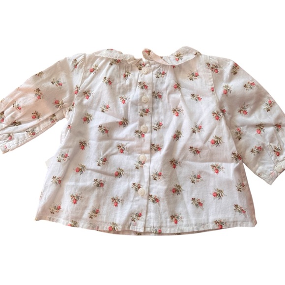 Ralph Lauren Cotton Floral Baby Blouse 3M NWT - Picture 2 of 3